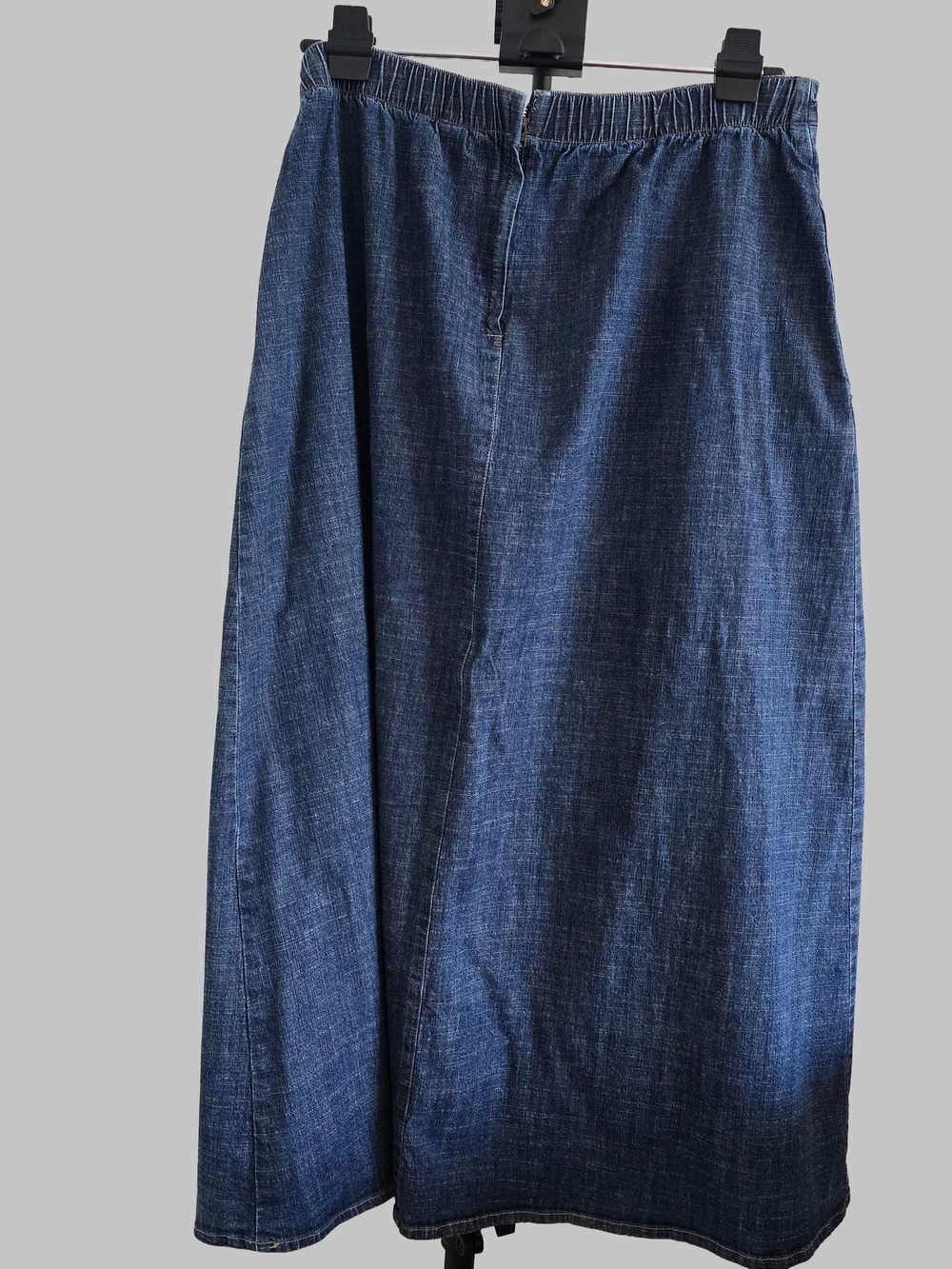 Napa Valley Woman Dark Wash Denim Maxi Skirt Size 18W - Picture 2 of 8